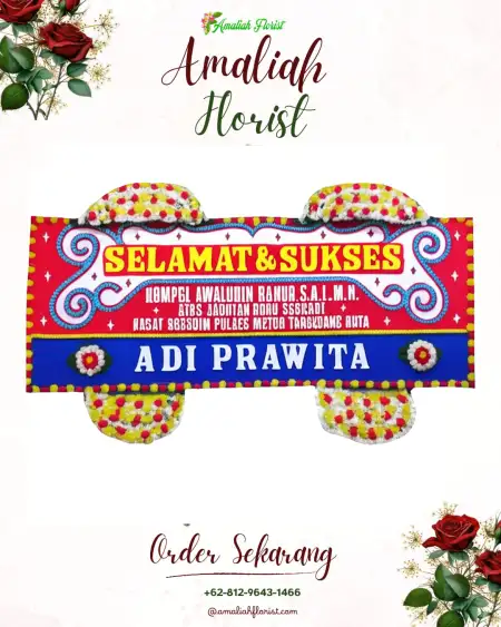Papan Bunga Ucapan Selamat Pabedilan Kaler